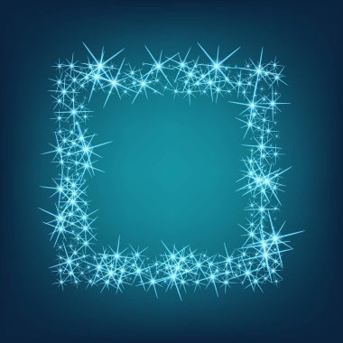 Parlak ışık efektlerinden oluşan yaratıcı bir konsept vektör kümesi siyah arka planda izole edilmiş kıvılcımlarla parlar. Resim tasarımı için, Noel kutlaması için pankart, sihirli ışık ışını