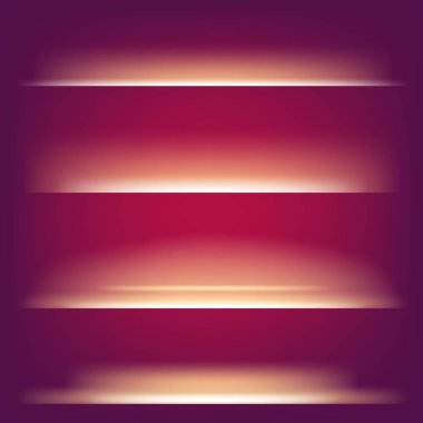 Parlak ışık efektlerinden oluşan yaratıcı bir konsept vektör kümesi siyah arka planda izole edilmiş kıvılcımlarla parlar. Resim tasarımı için, Noel kutlaması için pankart, sihirli ışık ışını