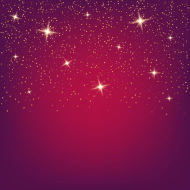 Parlak ışık efektlerinden oluşan yaratıcı bir konsept vektör kümesi siyah arka planda izole edilmiş kıvılcımlarla parlar. Resim tasarımı için, Noel kutlaması için pankart, sihirli ışık ışını