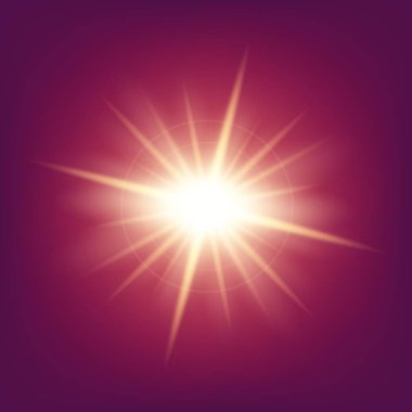 Parlak ışık efektlerinden oluşan yaratıcı bir konsept vektör kümesi siyah arka planda izole edilmiş kıvılcımlarla parlar. Resim tasarımı için, Noel kutlaması için pankart, sihirli ışık ışını