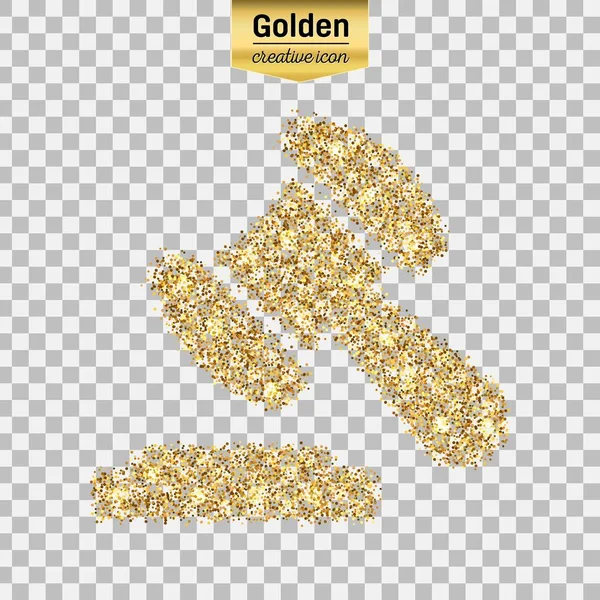 Vector icono de oro — Vector de stock