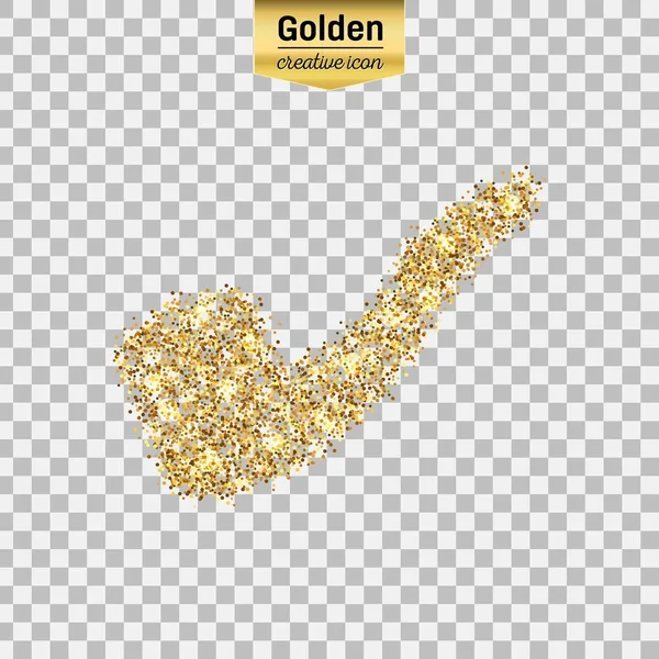 Золотий блиск вектор значок — стоковий вектор