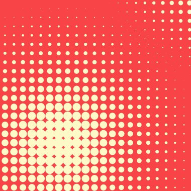 Yaratıcı soyut kavram vektör çizgi roman pop sanat tarzı boş düzeni şablonu bulutlar kiriş ve arka plan üzerinde izole nokta şekli ile. Satışı büyük başlığı, boş kabarcık, illüstrasyon çizgi roman tasarım için