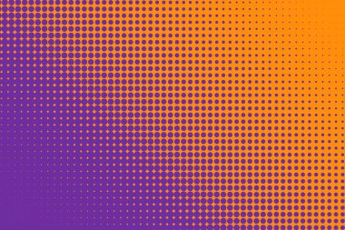 Yaratıcı soyut kavram vektör çizgi roman pop sanat tarzı boş düzeni şablonu bulutlar kiriş ve arka plan üzerinde izole nokta şekli ile. Satışı büyük başlığı, boş kabarcık, illüstrasyon çizgi roman tasarım için