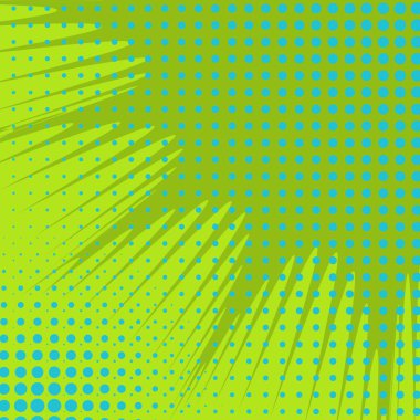 Yaratıcı soyut kavram vektör çizgi roman pop sanat tarzı boş düzeni şablonu bulutlar kiriş ve arka plan üzerinde izole nokta şekli ile. Satışı büyük başlığı, boş kabarcık, illüstrasyon çizgi roman tasarım için