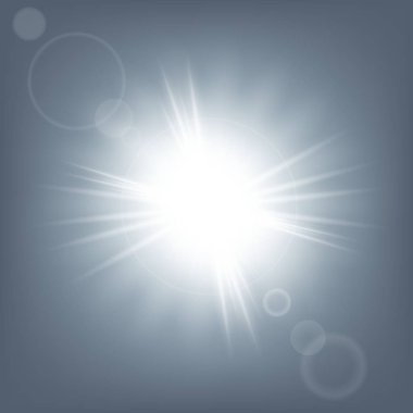 Parlak ışık efektlerinden oluşan yaratıcı bir konsept vektör kümesi siyah arka planda izole edilmiş kıvılcımlarla parlar. Resim tasarımı için, Noel kutlaması için pankart, sihirli ışık ışını