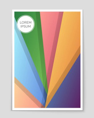 Soyut vektör düzen arka plan set. Sanat tasarım şablonu, liste, sayfa, mockup broşür Tema stili, afiş, fikir, kapak, kitapçık, baskı, el ilanı için kitap, boş, kartı, reklam, işareti, sayfa a4.