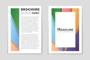 Soyut vektör düzen arka plan set. Sanat tasarım şablonu, liste, sayfa, mockup broşür Tema stili, afiş, fikir, kapak, kitapçık, baskı, el ilanı için kitap, boş, kartı, reklam, işareti, sayfa a4.