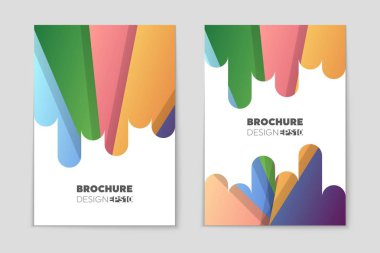 Soyut vektör düzen arka plan set. Sanat tasarım şablonu, liste, sayfa, mockup broşür Tema stili, afiş, fikir, kapak, kitapçık, baskı, el ilanı için kitap, boş, kartı, reklam, işareti, sayfa a4.