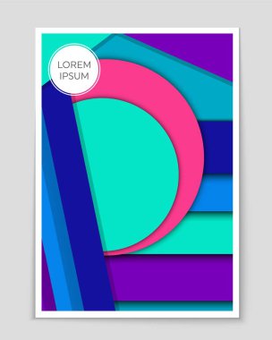 Soyut vektör düzen arka plan set. Sanat tasarım şablonu, liste, sayfa, mockup broşür Tema stili, afiş, fikir, kapak, kitapçık, baskı, el ilanı için kitap, boş, kartı, reklam, işareti, sayfa a4.