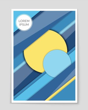 Soyut vektör düzen arka plan set. Sanat tasarım şablonu, liste, sayfa, mockup broşür Tema stili, afiş, fikir, kapak, kitapçık, baskı, el ilanı için kitap, boş, kartı, reklam, işareti, sayfa a4.