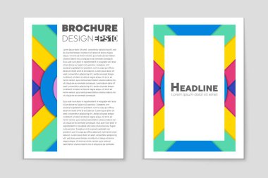 Soyut vektör düzen arka plan set. Sanat tasarım şablonu, liste, sayfa, mockup broşür Tema stili, afiş, fikir, kapak, kitapçık, baskı, el ilanı için kitap, boş, kartı, reklam, işareti, sayfa a4.