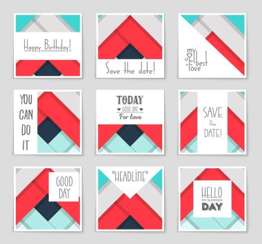 Soyut vektör düzen arka plan set. Sanat tasarım şablonu, liste, sayfa, mockup broşür Tema stili, afiş, fikir, kapak, kitapçık, baskı, el ilanı için kitap, boş, kartı, reklam, işareti, sayfa a4.