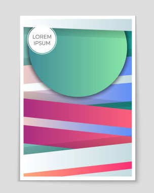 Soyut vektör düzen arka plan set. Sanat tasarım şablonu, liste, sayfa, mockup broşür Tema stili, afiş, fikir, kapak, kitapçık, baskı, el ilanı için kitap, boş, kartı, reklam, işareti, sayfa a4.