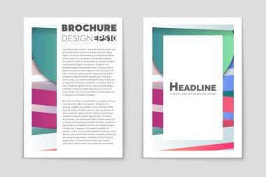 Soyut vektör düzen arka plan set. Sanat tasarım şablonu, liste, sayfa, mockup broşür Tema stili, afiş, fikir, kapak, kitapçık, baskı, el ilanı için kitap, boş, kartı, reklam, işareti, sayfa a4.