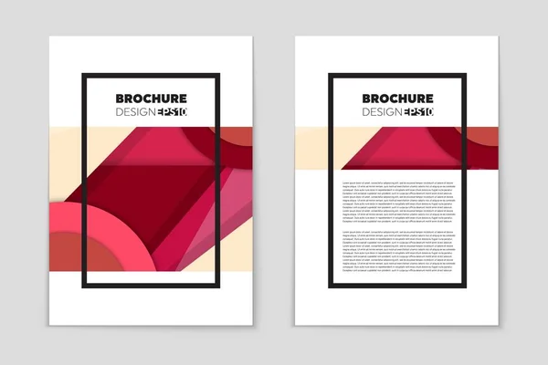 Abstract vector lay-out achtergrond instellen. Voor kunst sjabloonontwerp, lijst, pagina, mockup de stijl van het thema van de brochure, banner, idee, cover, boekje, print, flyer, boek, leeg, kaart, advertentie, teken, blad, a4. — Stockvector