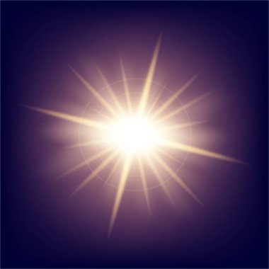 Parlak ışık efektlerinden oluşan yaratıcı bir konsept vektör kümesi siyah arka planda izole edilmiş kıvılcımlarla parlar. Resim tasarımı için, Noel kutlaması için pankart, sihirli ışık ışını