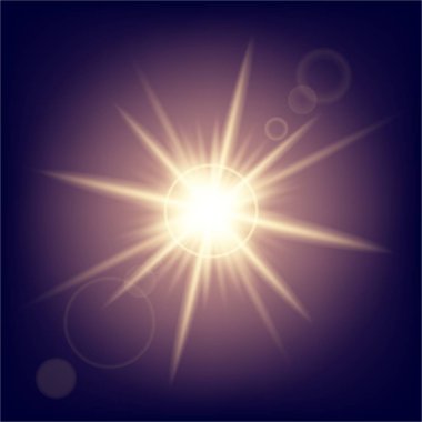 Parlak ışık efektlerinden oluşan yaratıcı bir konsept vektör kümesi siyah arka planda izole edilmiş kıvılcımlarla parlar. Resim tasarımı için, Noel kutlaması için pankart, sihirli ışık ışını