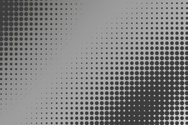 Yaratıcı soyut kavram vektör çizgi roman pop sanat tarzı boş düzeni şablonu bulutlar kiriş ve arka plan üzerinde izole nokta şekli ile. Satışı büyük başlığı, boş kabarcık, illüstrasyon çizgi roman tasarım için