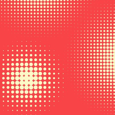 Yaratıcı soyut kavram vektör çizgi roman pop sanat tarzı boş düzeni şablonu bulutlar kiriş ve arka plan üzerinde izole nokta şekli ile. Satışı büyük başlığı, boş kabarcık, illüstrasyon çizgi roman tasarım için