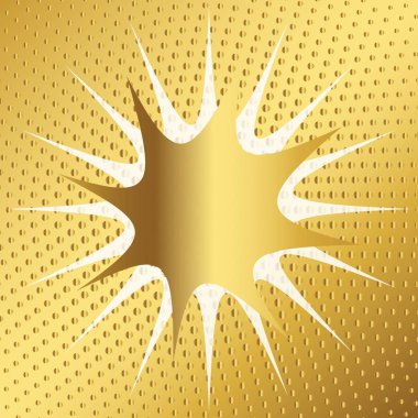 Yaratıcı soyut kavram vektör çizgi roman pop sanat tarzı boş düzeni şablonu bulutlar kiriş ve arka plan üzerinde izole nokta şekli ile. Satışı büyük başlığı, boş kabarcık, illüstrasyon çizgi roman tasarım için