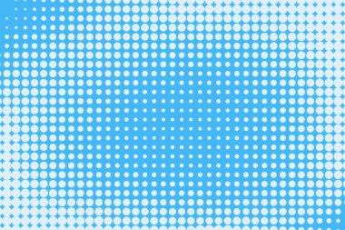 Yaratıcı soyut kavram vektör çizgi roman pop sanat tarzı boş düzeni şablonu bulutlar kiriş ve arka plan üzerinde izole nokta şekli ile. Satışı büyük başlığı, boş kabarcık, illüstrasyon çizgi roman tasarım için