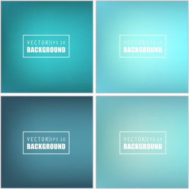 Soyut Yaratıcı konsept vektörü çok renkli bulanık arkaplan seti. Web ve Mobil Uygulamalar için, sanat örnekleme şablonu tasarımı, iş bilgileri ve sosyal medya, modern dekorasyon