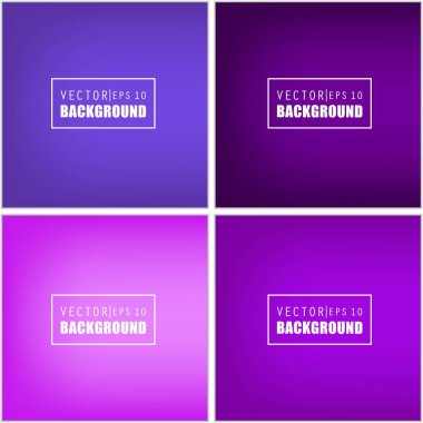 Soyut Yaratıcı konsept vektörü çok renkli bulanık arkaplan seti. Web ve Mobil Uygulamalar için, sanat örnekleme şablonu tasarımı, iş bilgileri ve sosyal medya, modern dekorasyon