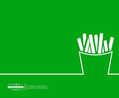 Yaratıcı soyut kavram vektör arka plan. Web ve mobil uygulamalar, illüstrasyon şablon tasarım, iş Infographic, broşür, afiş, tanıtım, poster, kapak, kitapçık, belge için