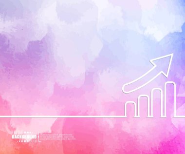 Yaratıcı soyut kavram vektör arka plan. Web ve mobil uygulamalar, illüstrasyon şablon tasarım, iş Infographic, broşür, afiş, tanıtım, poster, kapak, kitapçık, belge için