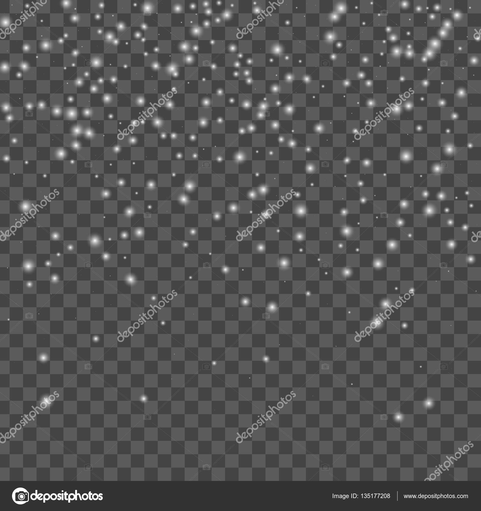 創造的なクリスマス雪の背景に分離を抽象化します クリスマスの休日の装飾のためのベクトル イラスト クリップアート アート コンセプト アイデア デザイン要素 現実的な雪片 冬霜の効果 ストックベクター C Mikhail Grachikov