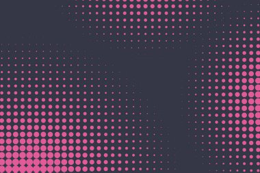 Soyut yaratıcı kavramı vektör komik pop sanat tarzı boş, düzeni şablonu bulutlar kiriş ve arka plan üzerinde izole nokta şekli ile. Satışı büyük başlığı, boş kabarcık, illüstrasyon noktalı resim kitap tasarımı için