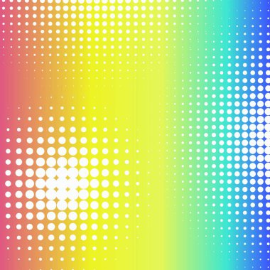 Soyut yaratıcı kavramı vektör komik pop sanat tarzı boş, düzeni şablonu bulutlar kiriş ve arka plan üzerinde izole nokta şekli ile. Satışı büyük başlığı, boş kabarcık, illüstrasyon noktalı resim kitap tasarımı için