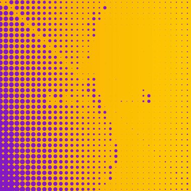 Soyut yaratıcı kavramı vektör komik pop sanat tarzı boş, düzeni şablonu bulutlar kiriş ve arka plan üzerinde izole nokta şekli ile. Satışı büyük başlığı, boş kabarcık, illüstrasyon noktalı resim kitap tasarımı için