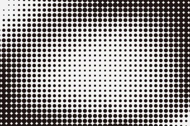 Soyut yaratıcı kavramı vektör komik pop sanat tarzı boş, düzeni şablonu bulutlar kiriş ve arka plan üzerinde izole nokta şekli ile. Satışı büyük başlığı, boş kabarcık, illüstrasyon noktalı resim kitap tasarımı için