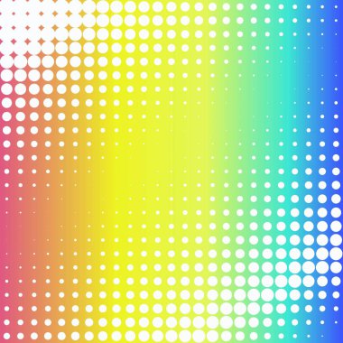 Soyut yaratıcı kavramı vektör komik pop sanat tarzı boş, düzeni şablonu bulutlar kiriş ve arka plan üzerinde izole nokta şekli ile. Satışı büyük başlığı, boş kabarcık, illüstrasyon noktalı resim kitap tasarımı için