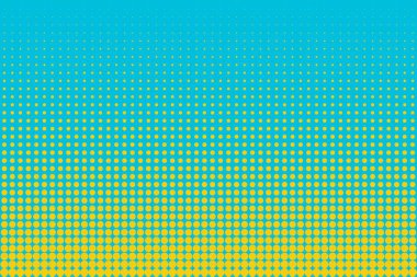 Soyut yaratıcı kavramı vektör komik pop sanat tarzı boş, düzeni şablonu bulutlar kiriş ve arka plan üzerinde izole nokta şekli ile. Satışı büyük başlığı, boş kabarcık, illüstrasyon noktalı resim kitap tasarımı için