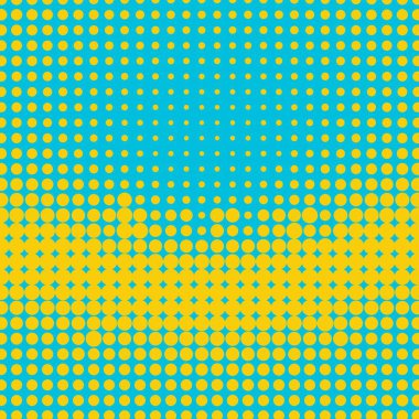 Soyut yaratıcı kavramı vektör komik pop sanat tarzı boş, düzeni şablonu bulutlar kiriş ve arka plan üzerinde izole nokta şekli ile. Satışı büyük başlığı, boş kabarcık, illüstrasyon noktalı resim kitap tasarımı için