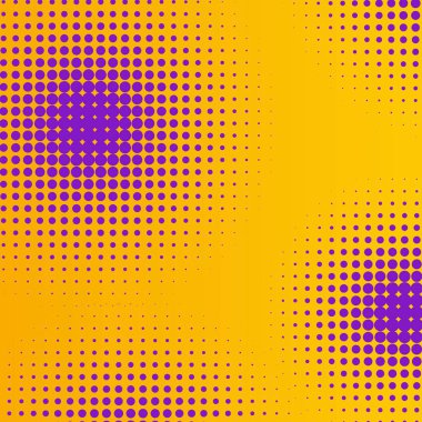 Soyut yaratıcı kavramı vektör komik pop sanat tarzı boş, düzeni şablonu bulutlar kiriş ve arka plan üzerinde izole nokta şekli ile. Satışı büyük başlığı, boş kabarcık, illüstrasyon noktalı resim kitap tasarımı için