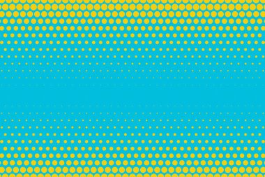 Soyut yaratıcı kavramı vektör komik pop sanat tarzı boş, düzeni şablonu bulutlar kiriş ve arka plan üzerinde izole nokta şekli ile. Satışı büyük başlığı, boş kabarcık, illüstrasyon noktalı resim kitap tasarımı için