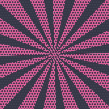 Soyut yaratıcı kavramı vektör komik pop sanat tarzı boş, düzeni şablonu bulutlar kiriş ve arka plan üzerinde izole nokta şekli ile. Satışı büyük başlığı, boş kabarcık, illüstrasyon noktalı resim kitap tasarımı için