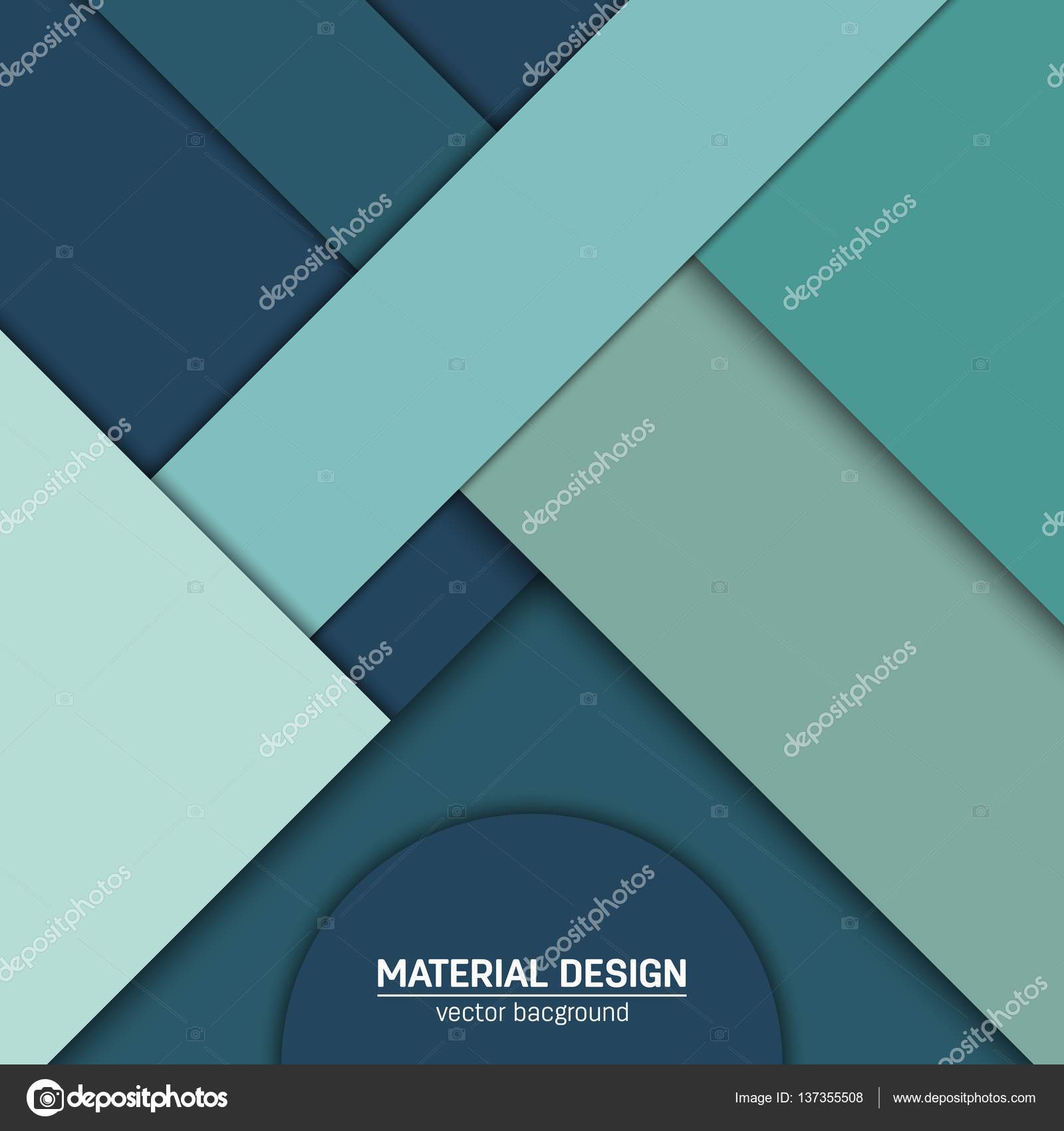 Vector material design background. Abstract creative concept layout ...