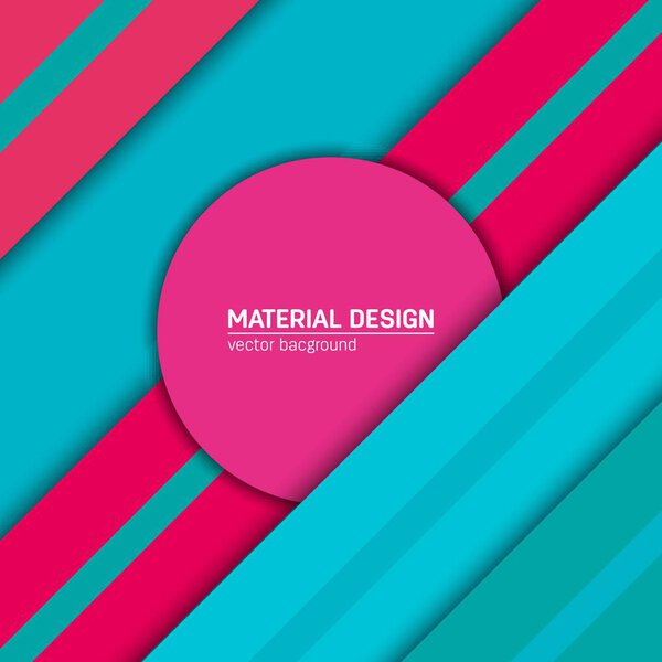 Vector material design background. Abstract creative concept layout template. For web and mobile app, paper art illustration, style blank, poster, booklet. Motion wallpaper element. Flat ui.