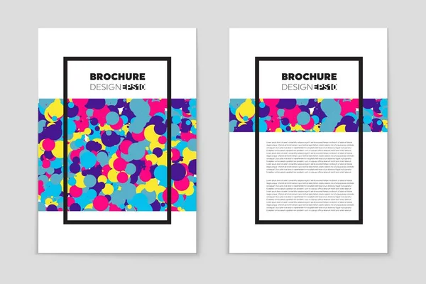 Abstract vector lay-out achtergrond instellen. Voor kunst sjabloonontwerp, lijst, pagina, mockup de stijl van het thema van de brochure, banner, idee, cover, boekje, print, flyer, boek, leeg, kaart, advertentie, teken, blad,, a4. — Stockvector