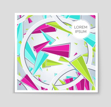 Soyut vektör düzen arka plan set. Sanat tasarım şablonu, liste, sayfa, mockup broşür Tema stili, afiş, fikir, kapak, kitapçık, baskı, el ilanı için kitap, boş, kartı, reklam, işareti, sayfa,, a4.