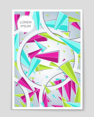 Soyut vektör düzen arka plan set. Sanat tasarım şablonu, liste, sayfa, mockup broşür Tema stili, afiş, fikir, kapak, kitapçık, baskı, el ilanı için kitap, boş, kartı, reklam, işareti, sayfa,, a4.