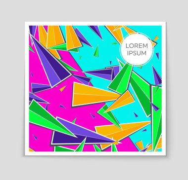 Soyut vektör düzen arka plan set. Sanat tasarım şablonu, liste, sayfa, mockup broşür Tema stili, afiş, fikir, kapak, kitapçık, baskı, el ilanı için kitap, boş, kartı, reklam, işareti, sayfa,, a4.