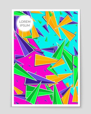 Soyut vektör düzen arka plan set. Sanat tasarım şablonu, liste, sayfa, mockup broşür Tema stili, afiş, fikir, kapak, kitapçık, baskı, el ilanı için kitap, boş, kartı, reklam, işareti, sayfa,, a4.