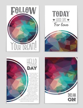 Soyut vektör düzen arka plan set. Sanat tasarım şablonu, liste, sayfa, mockup broşür Tema stili, afiş, fikir, kapak, kitapçık, baskı, el ilanı için kitap, boş, kartı, reklam, işareti, sayfa,, a4.