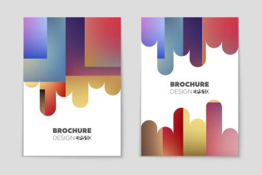 Soyut vektör düzen arka plan set. Sanat tasarım şablonu, liste, sayfa, mockup broşür Tema stili, afiş, fikir, kapak, kitapçık, baskı, el ilanı için kitap, boş, kartı, reklam, işareti, sayfa,, a4.